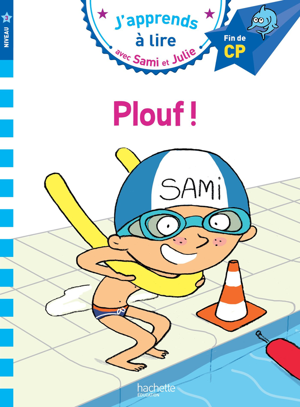 Бумажная книга «Sami et Julie CP Niveau 3 Plouf!», автор Laurence Lesbre - фото №1