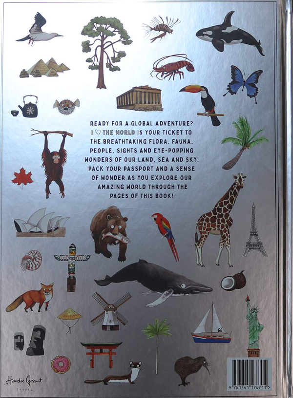 Бумажная книга «I Heart the World. A Celebration of Land, Sea, Flora, Fauna and People around the Globe», автор Таня МакКартни - фото №1