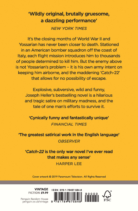 Книга «Catch-22» – Джозеф Хеллер, купити за ціною 796 на YAKABOO