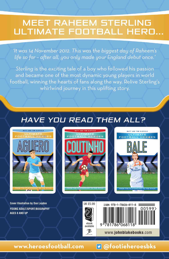 [object Object] «Sterling (Ultimate Football Heroes) - Collect Them All!», авторов Мэтт Олдфилд, Том Олдфилд - фото №2 - миниатюра