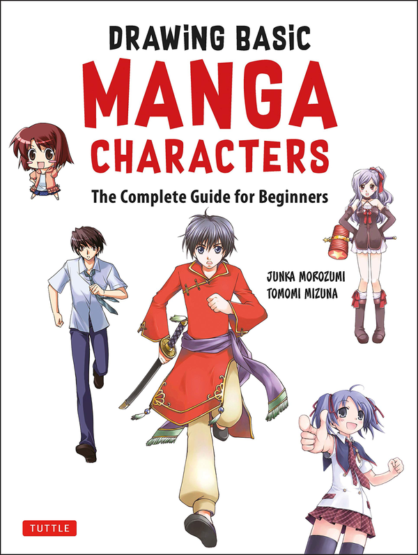 Паперова книга «Drawing Basic Manga Characters», авторів Дзюнка Мородзумі, Томомі Мідзуна - фото №1
