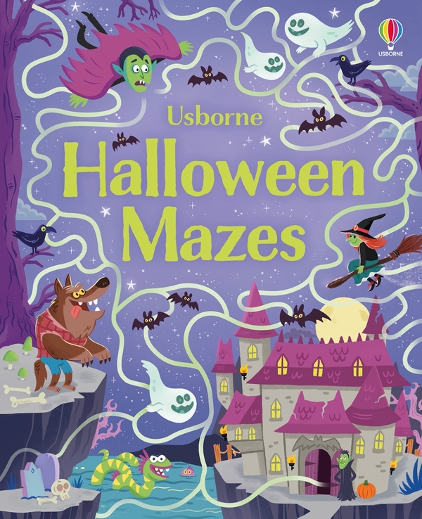 Бумажная книга «Halloween Mazes», автор Сэм Смит - фото №1