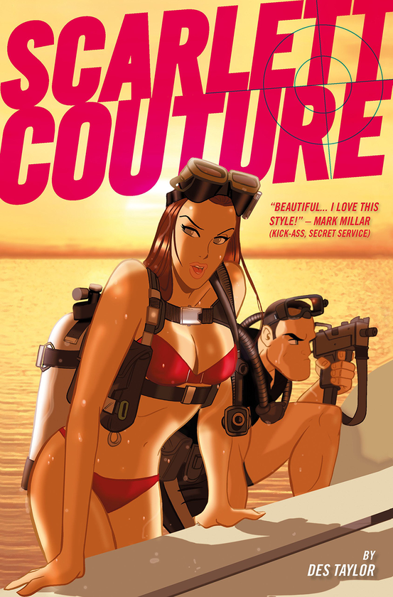 Бумажная книга «Scarlett Couture », автор Дес Тейлор - фото №1