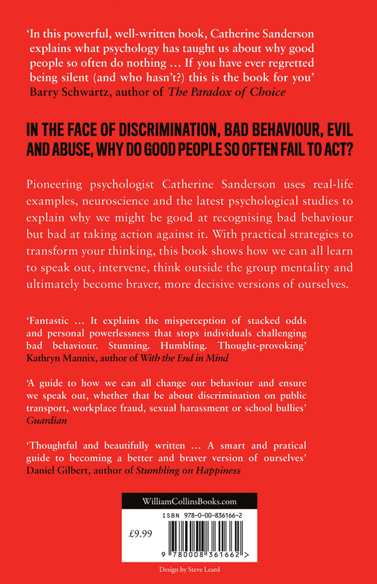 Бумажная книга «The Bystander Effect. The Psychology of Courage and How to be Brave», автор Кэтрин Сандерсон - фото №1