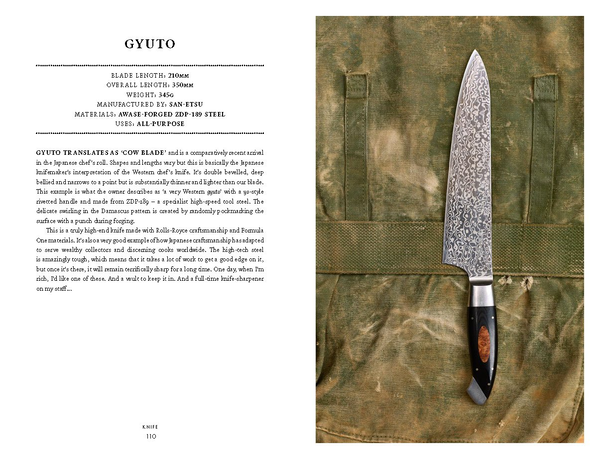 Паперова книга «Knife: The Culture, Craft and Cult of Cook's Knife », автор Тім Хейворд - фото №1
