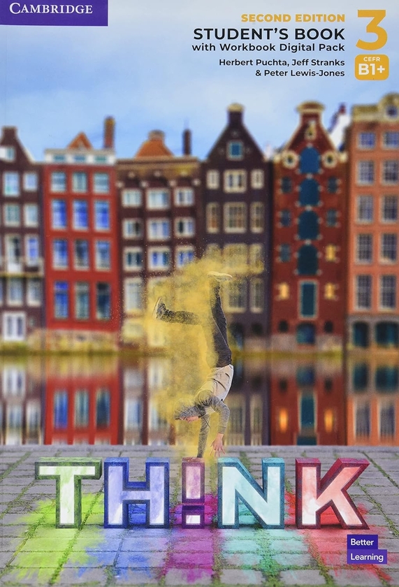 [object Object] «Think. Level 3. Student's Book with Workbook. Digital Pack (British English)», авторів Пітер Льюїс-Джонс, Герберт Пухта, Джефф Стренкс - фото №1