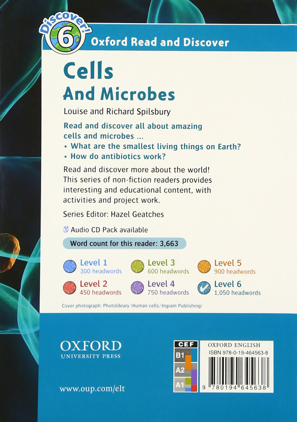 [object Object] «Oxford Read and Discover: Level 6: Cells and Microbes», авторов Louise Spilsbury, Richard Spilsbury - фото №2 - миниатюра