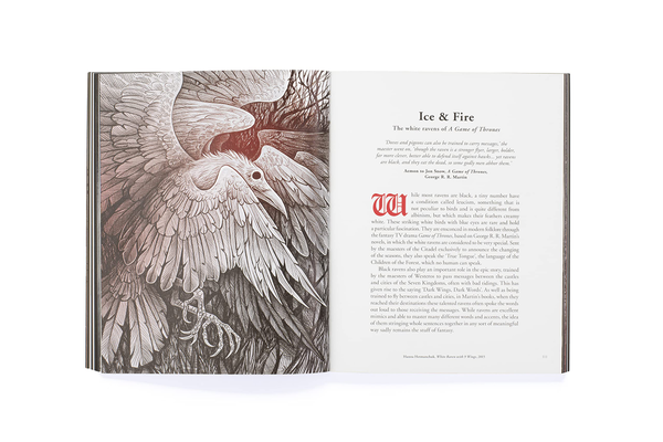 Бумажная книга «The Book of the Raven. Corvids in Art and Legend», авторов Ангус Хайленд, Кэролайн Робертс - фото №1