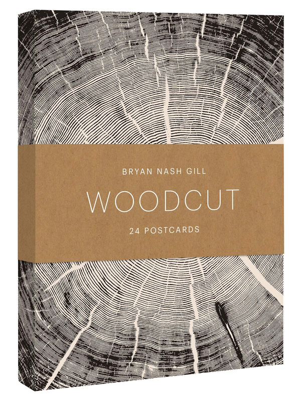 Бумажная книга «Woodcut Postcards» - фото №1