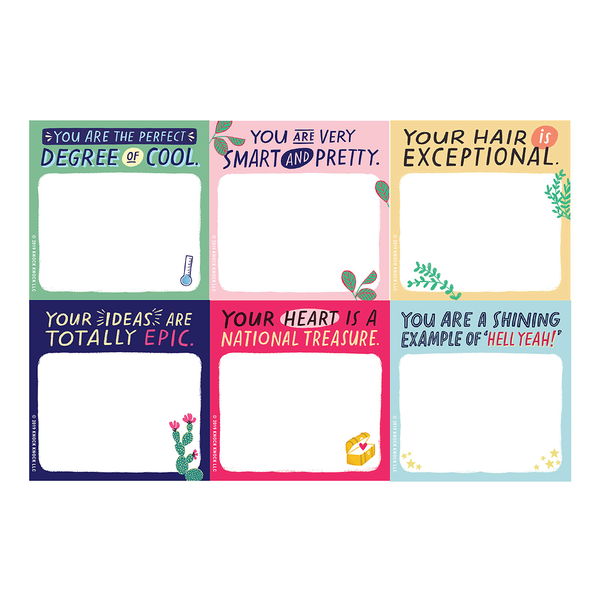 Паперова книга «You Are Very Smart and Pretty Sticky Note Packet» - фото №1