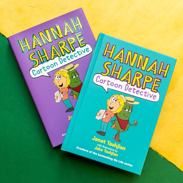[object Object] «Hannah Sharpe Cartoon Detective», автор Джанет Ташджиан - фото №3 - миниатюра