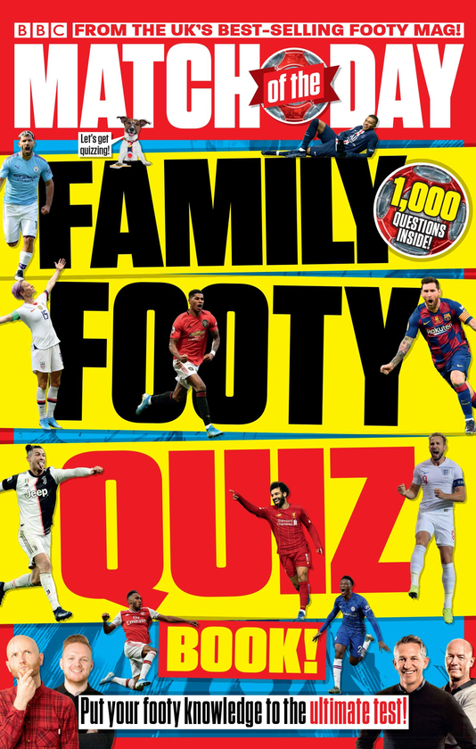 Бумажная книга «Match of the Day Family Footy Quiz Book» - фото №1