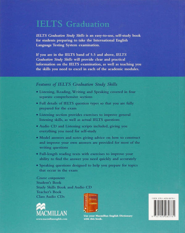 Бумажная книга «IELTS Graduation Study Skills Book Pack», автор Чарли Мартино - фото №1