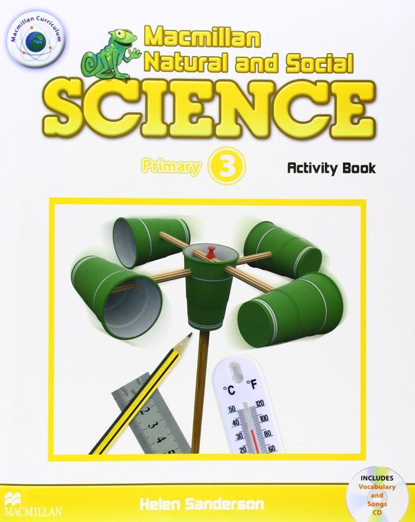 Паперова книга «Macmillan Natural and Social Science 3 Activity Book Pack», автор Хелен Сандерсон - фото №1