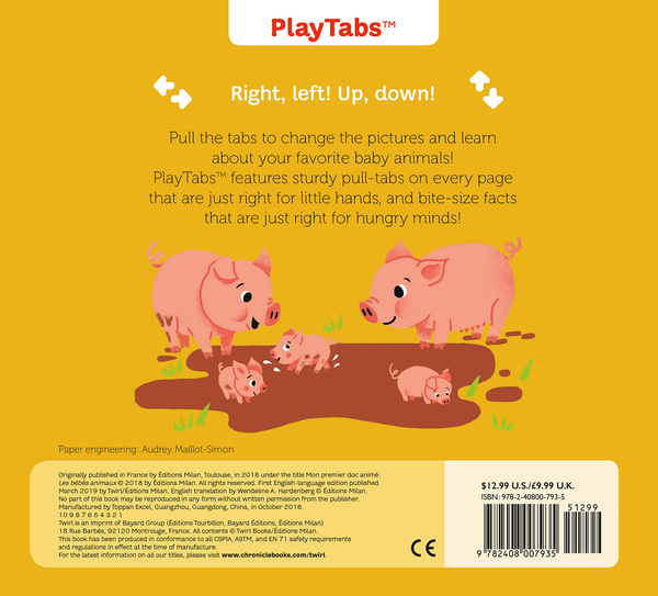 Бумажная книга «Baby Animals», автор Стефани Бэбин - фото №1
