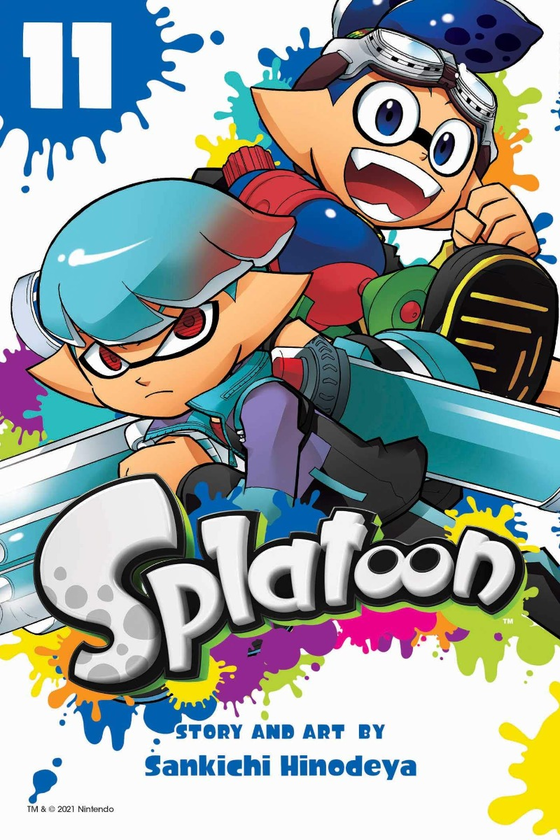 Бумажная книга «Splatoon. Volume 11», автор Санкичи Хинодея - фото №1