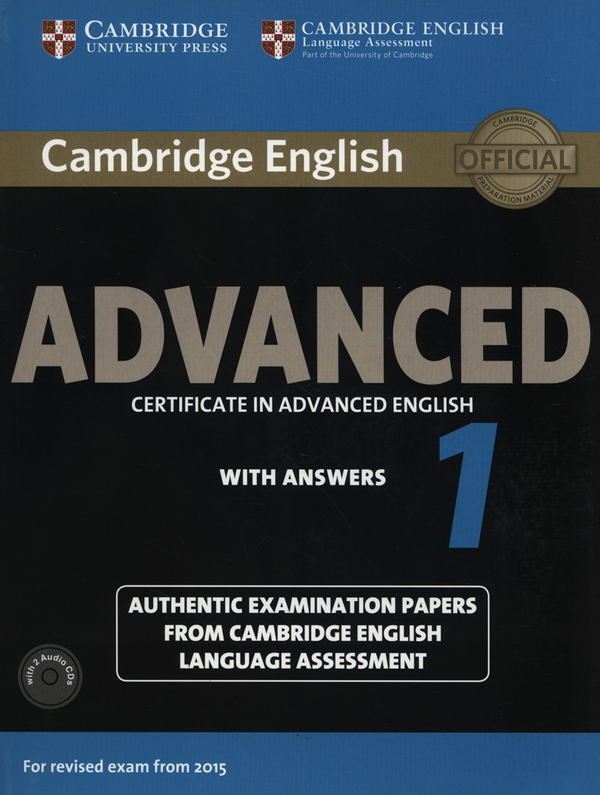 [object Object] «Cambridge English Advanced 1 for Revised Exam from 2015 Student's Book Pack» - фото №1