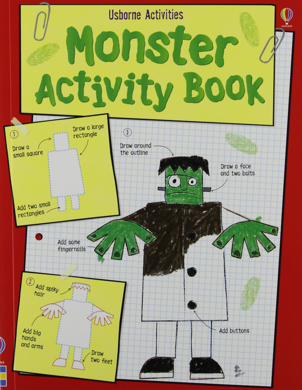 Бумажная книга «Monster Activity Pack» - фото №1