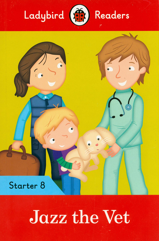 Паперова книга «Jazz the Vet - Ladybird Readers Starter Level 8» - фото №1