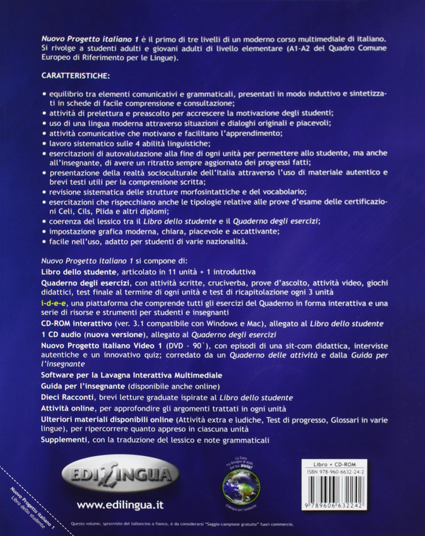 Бумажная книга «Progetto Italiano 1: Corso Multimediale di Lingua e Civilta Italiana (+CD)», автор Телис Марин - фото №1