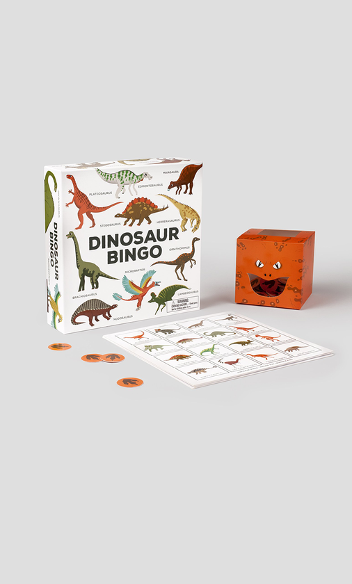 Бумажная книга «Dinosaur Bingo» - фото №1