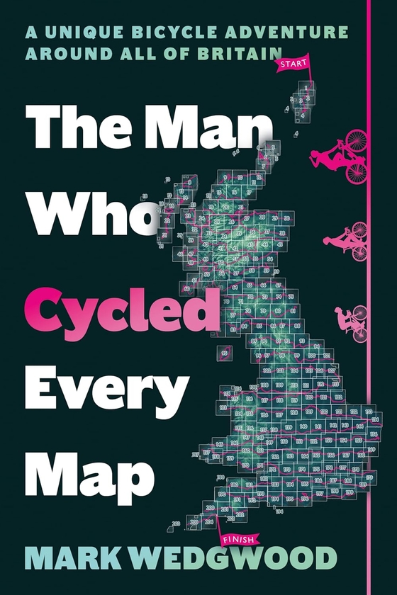 [object Object] «The Man Who Cycled Every Map», автор Марк Веджвуд - фото №1