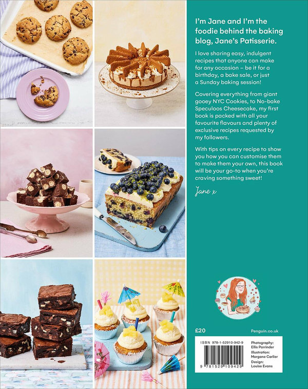 Бумажная книга «Jane’s Patisserie. Deliciously customisable cakes, bakes and treats», автор Джейн Данн - фото №1
