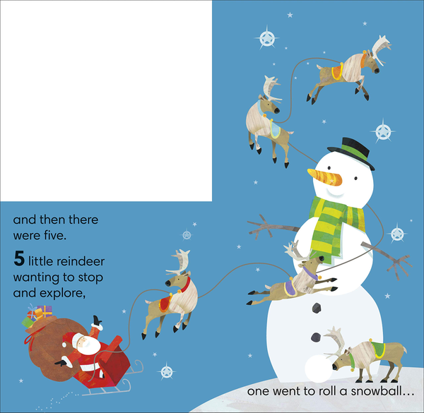 Бумажная книга «Jonny Lambert's Ten Little Reindeer», автор Джонатан Ламберт - фото №1