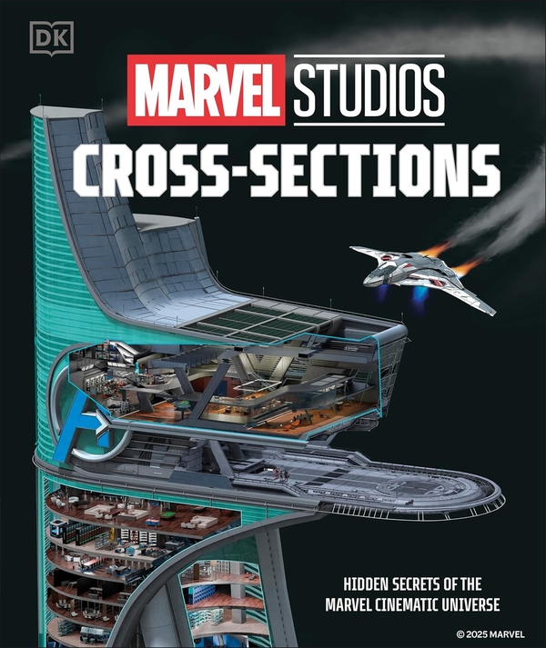 Бумажная книга «Marvel Studios Cross-Sections», автор Лиз Маршам - фото №1