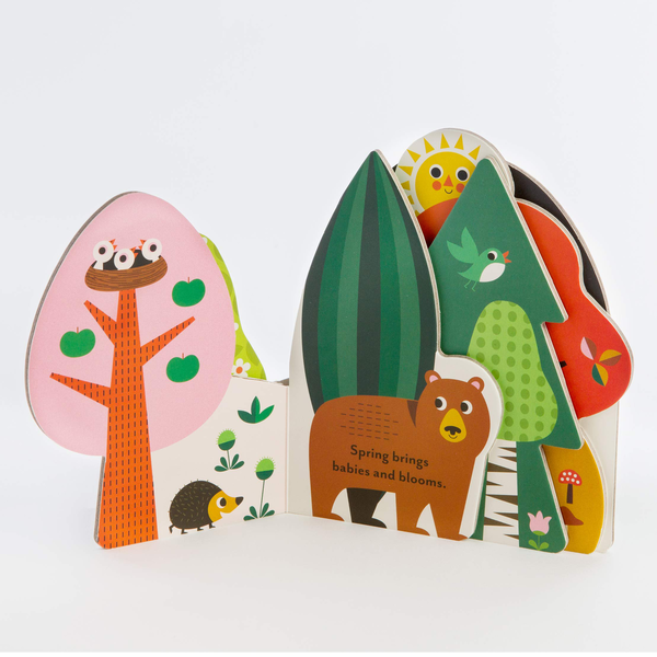 Паперова книга «Bookscape Board Books. A Forest's Seasons», автор Інгела П. Арреніус - фото №1