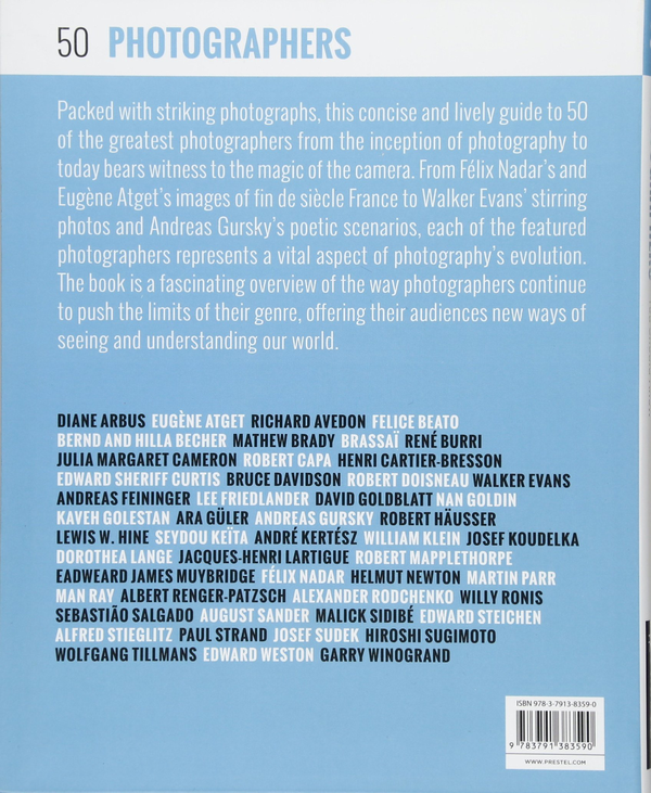 Бумажная книга «50 Photographers You Should Know», автор Петр Степан - фото №1
