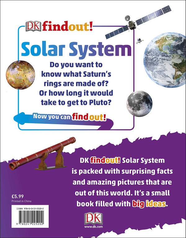 Паперова книга «DKfindout! Solar System», автор Сара Крудадс - фото №1