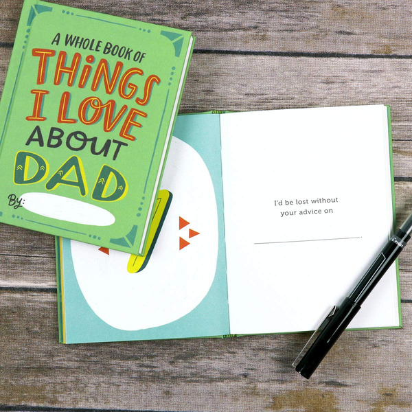 Бумажная книга «Emily McDowell & Friends About Dad Fill in the Love Journal» - фото №1