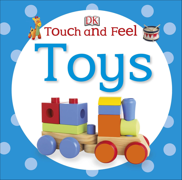 Бумажная книга «Touch and Feel Toys» - фото №1