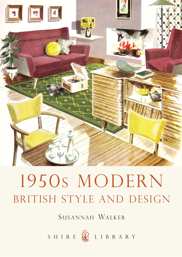 Бумажная книга «1950s Modern. British Style and Design», автор Сюзанна Уолкер - фото №1