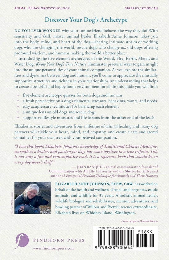 [object Object] «Know Your Dog's True Nature. Understanding Canine Personality through the Five Elements», автор Елізабет Енн Джонсон - фото №2 - мініатюра