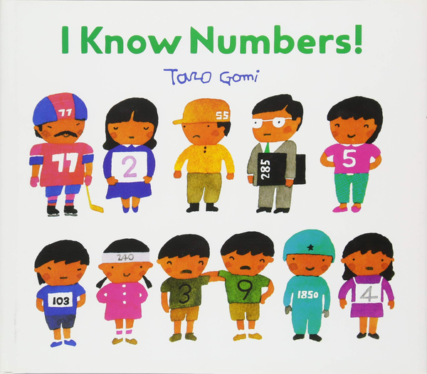 Бумажная книга «I Know Numbers!», автор Таро Гоми - фото №1