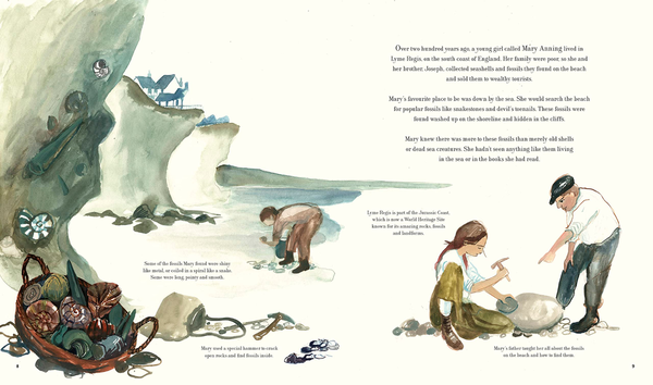 Бумажная книга «The Fossil Hunter», автор Кейт Винтер - фото №1