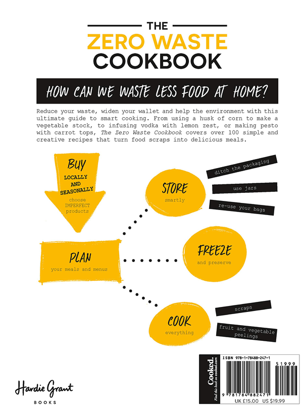 Паперова книга «The Zero Waste Cookbook», автор Джованна Торріко - фото №1