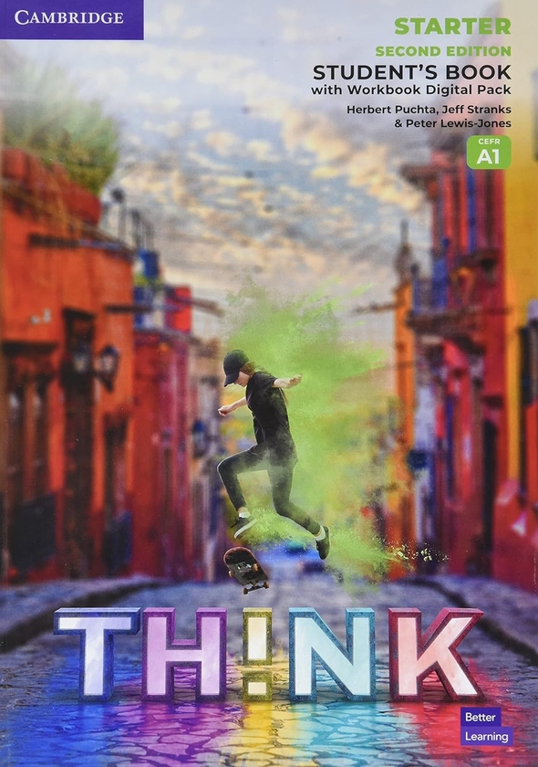 [object Object] «Think. Starter. Student's Book with Workbook. Digital Pack (British English)», авторів Пітер Льюїс-Джонс, Герберт Пухта, Джефф Стренкс - фото №1