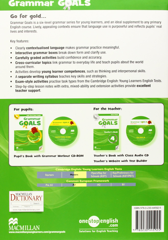 [object Object] «Grammar Goals Level 4. Teacher's Book (+ CD-ROM)», автор Аніта Гілд - фото №2 - мініатюра
