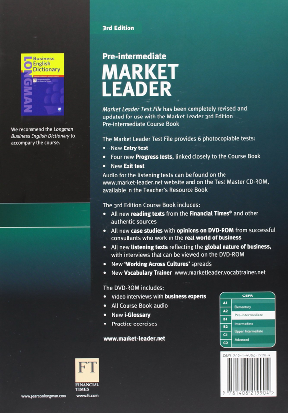 [object Object] «Market Leader. Pre-Intermediate Test File», автор Льюіс Ленсфорд - фото №2 - мініатюра