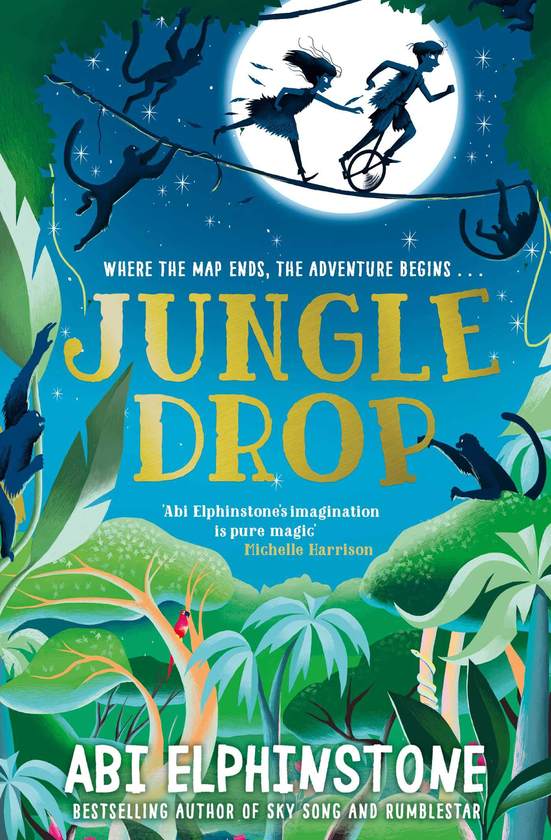 Бумажная книга «Jungledrop», автор Аби Эльфинстон - фото №1
