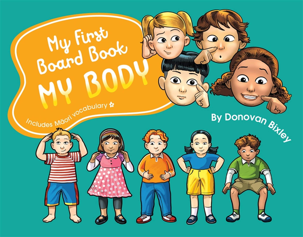Паперова книга «My First Board Book. My Body», автор Донован Бікслі - фото №1