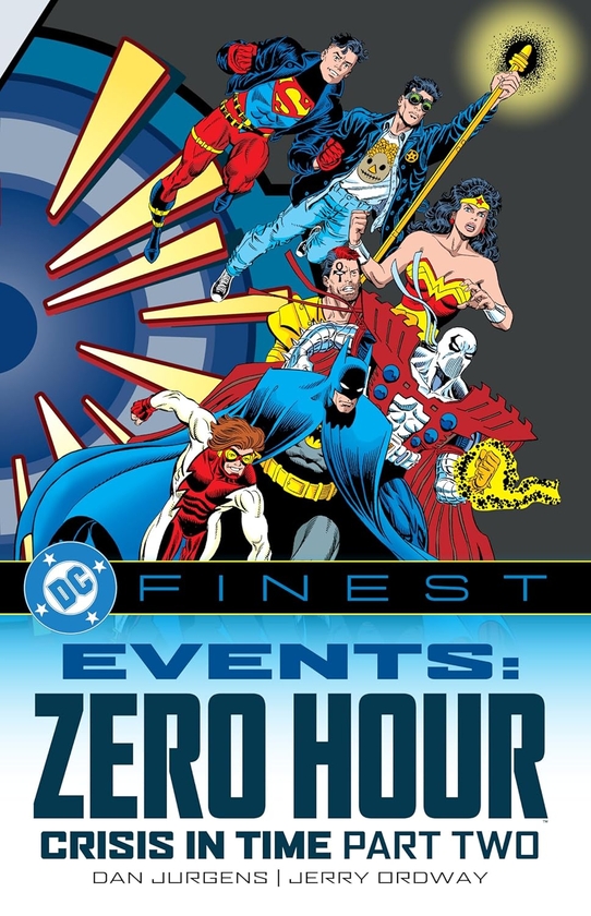 Бумажная книга «DC Finest: Events: Zero Hour Part Two», автор Дэн Юргенс - фото №1