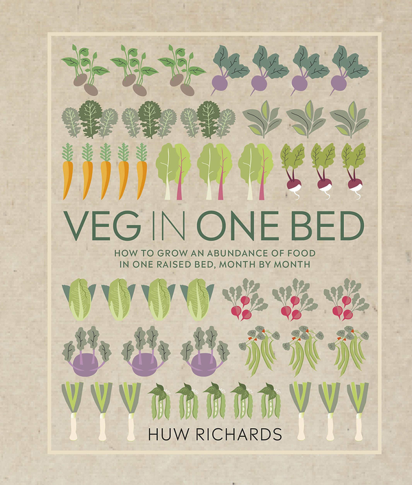 Бумажная книга «Veg in One Bed. How to Grow an Abundance of Food in One Raised Bed, Month by Month», автор Хью Ричардс - фото №1