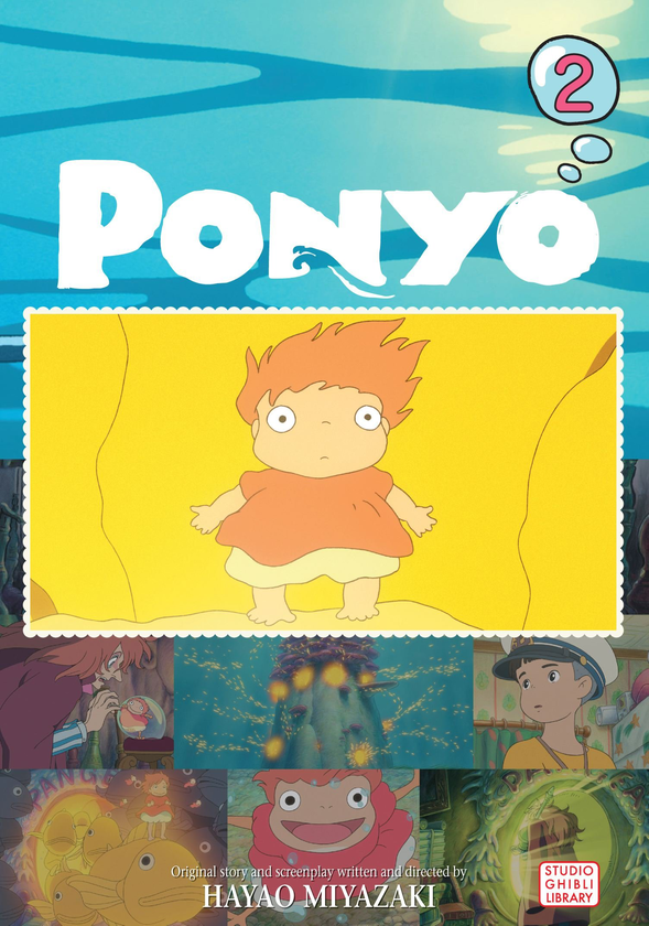 Бумажная книга «Ponyo Film Comic. Volume 2», автор Хаяо Миядзаки - фото №1