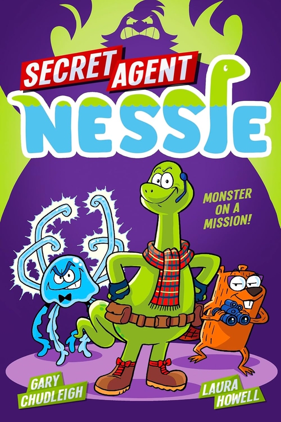 Паперова книга «Secret Agent Nessie», автор Гарі Чадлі - фото №1