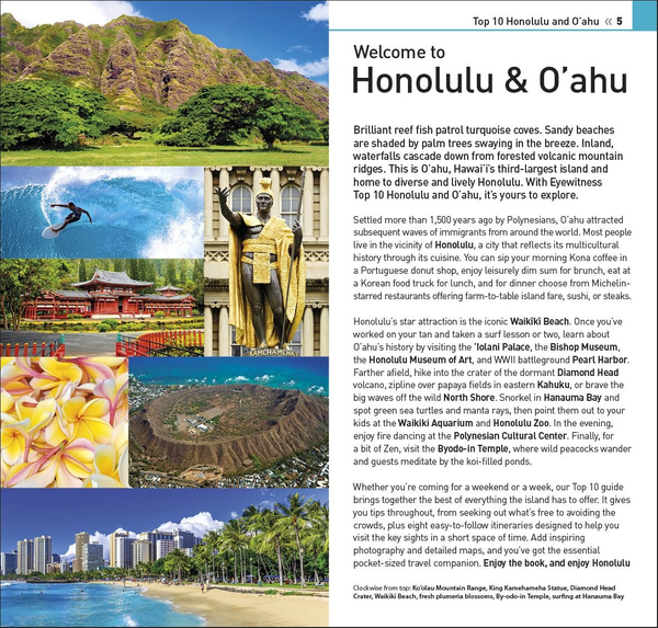 Паперова книга «Honolulu and O'ahu» - фото №1