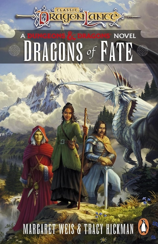 Паперова книга «Dragonlance Destinies. Book 2. Dragons of Fate», авторів Трейси Хикман, Маргарет Уейс - фото №1